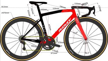 Caleb Ewan s Ridley Noah Fast 2019 Bike Size DMCX