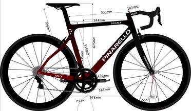Pinarello dogma sales frame size guide