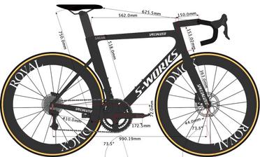 Peter Sagan s bike size Specialized Venge Disc 2020 DMCX