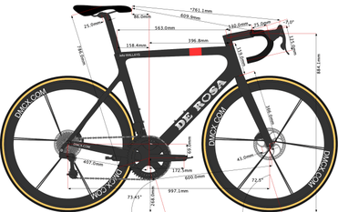 De rosa frame size guide hotsell