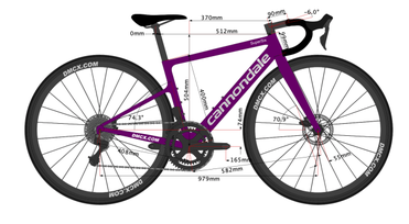 Cannondale SuperSix EVO Sizes and Specifications - DMCX Cannondale SuperSix EVO Sizes and Specifications - DMCX