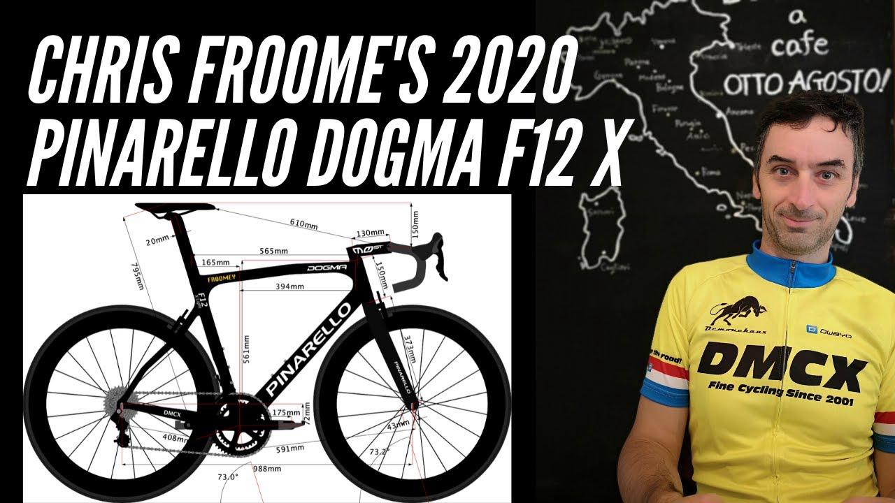 'Video thumbnail for CHRIS FROOME 2020 BIKE SIZE Pinarello Dogma F12 X-Light (Ep.12)'