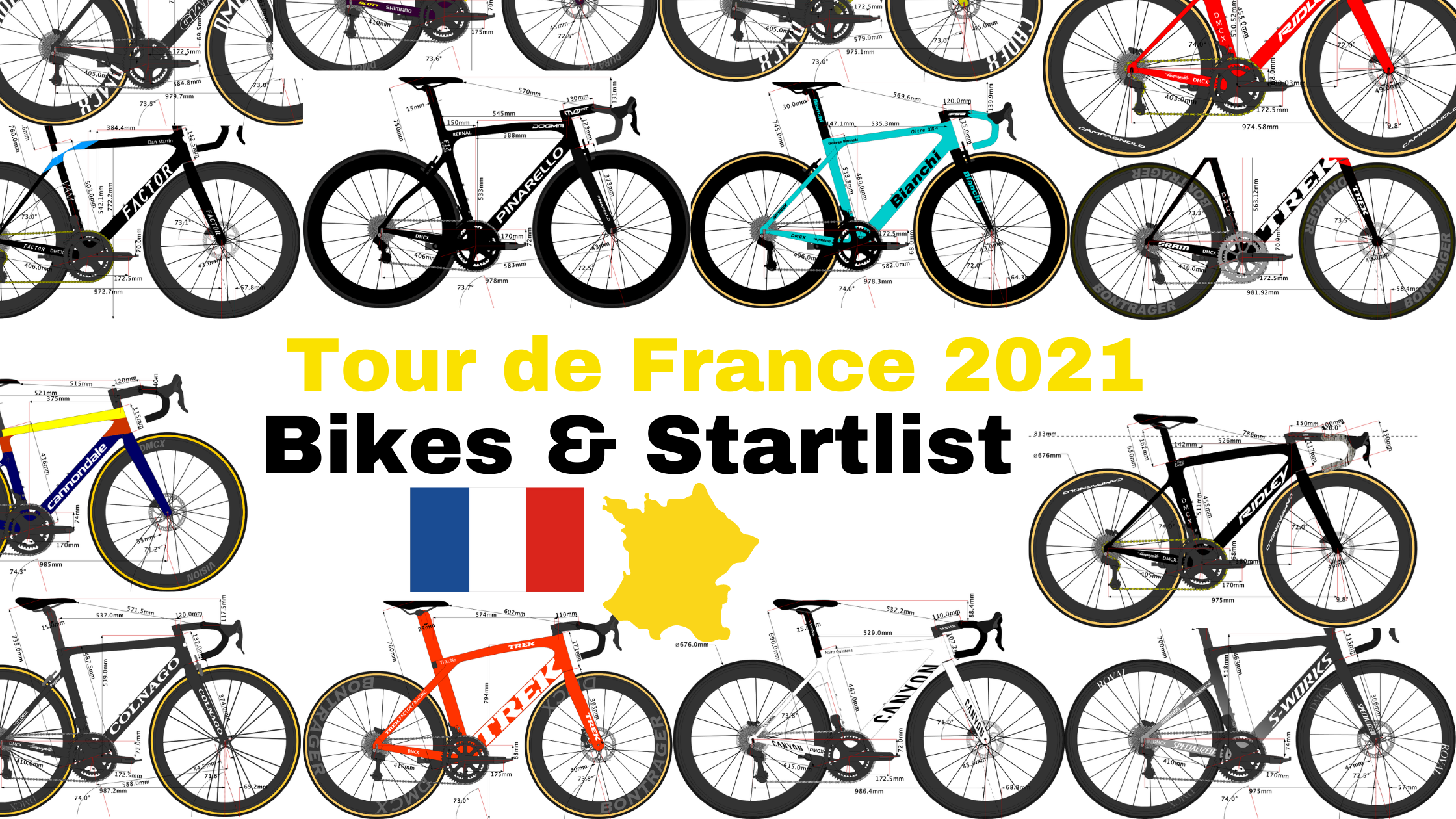 what bikes tour de france