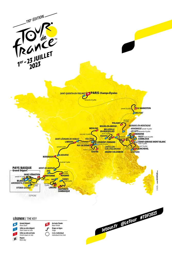 Tour de France bikes 2023  Who's riding what at this year's race