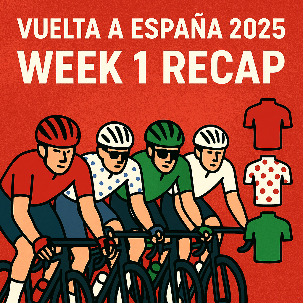 Vuelta a España 2025 Week 1 Recap: First Red Jersey, GC Battles & Early Surprises