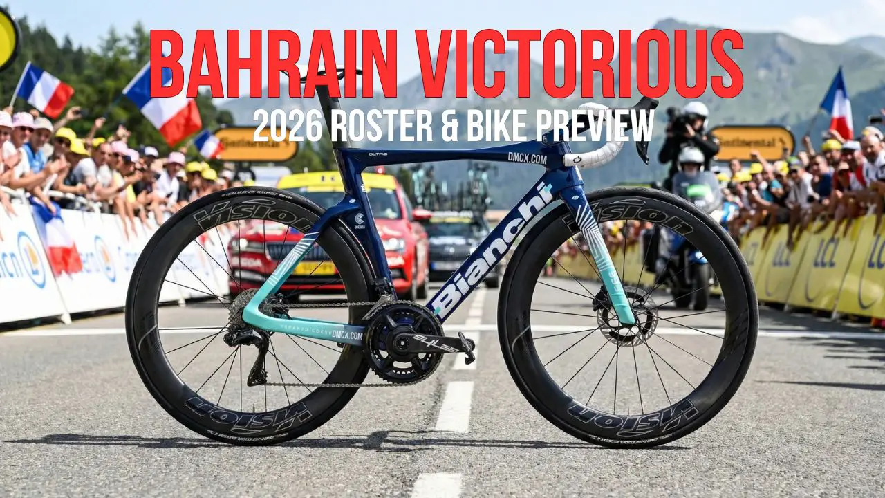 Bahrain Victorious 2026: The Bianchi Era Begins + Full Roster & Tech Details